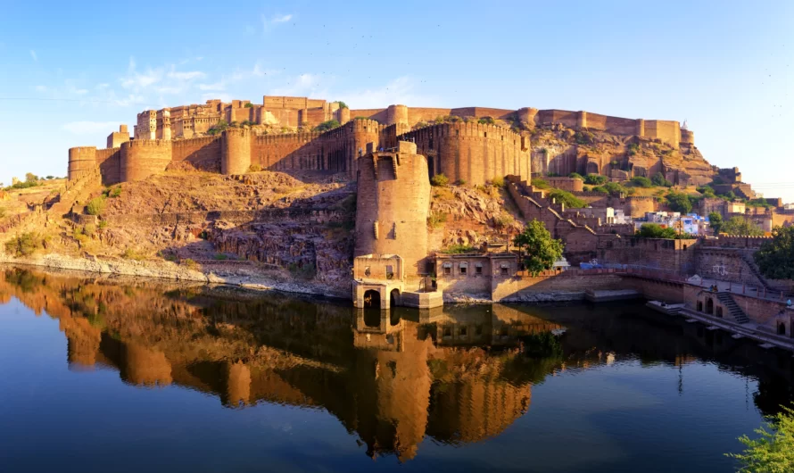 Mehrangarh Fort: Sun Fort of Rajasthan. The architectural marvel of Jodhpur, Rajasthan, India